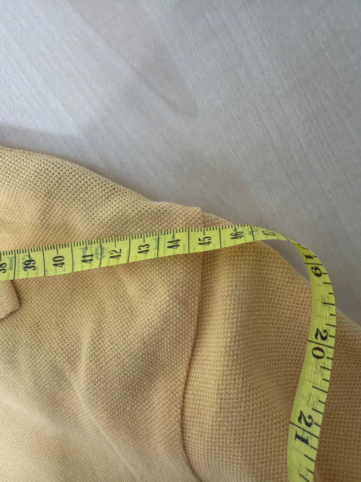 Kappa polo amarillo vintage manga corta streetwear — foto 7