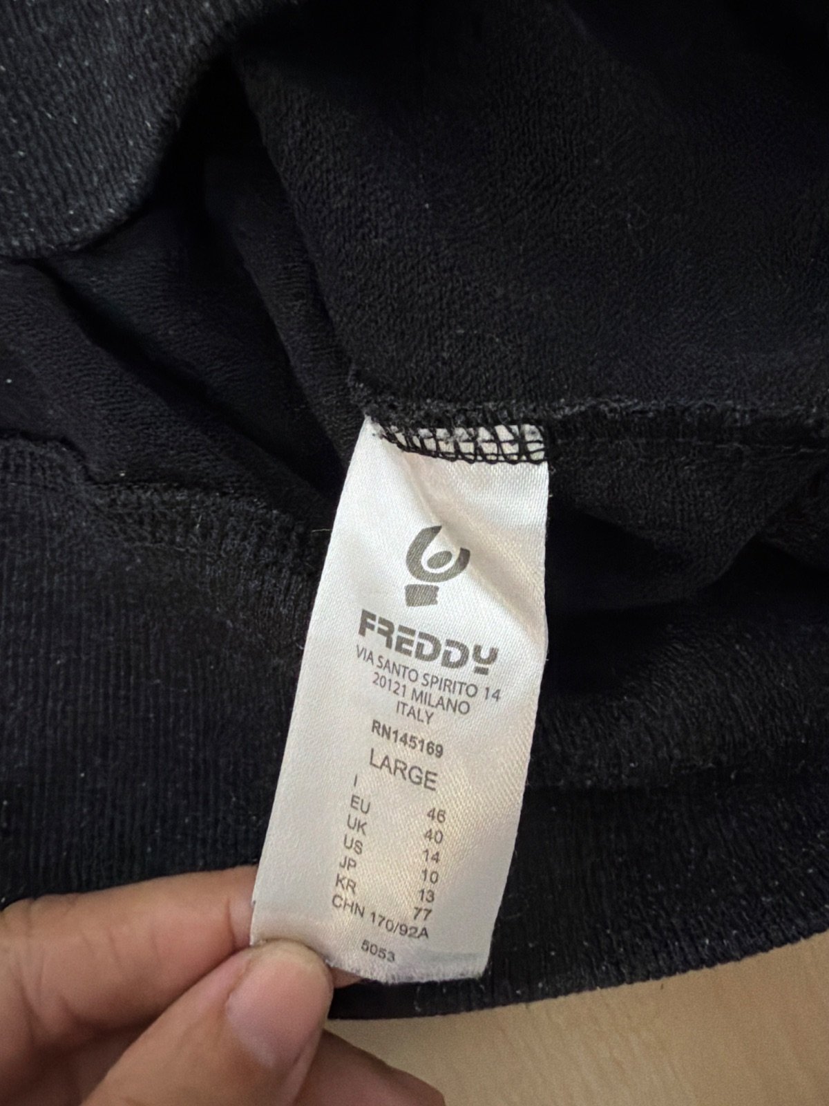Sudadera Freddy "Make it Happen" Gris Oscuro - Talla L (Auténtica) — foto 5