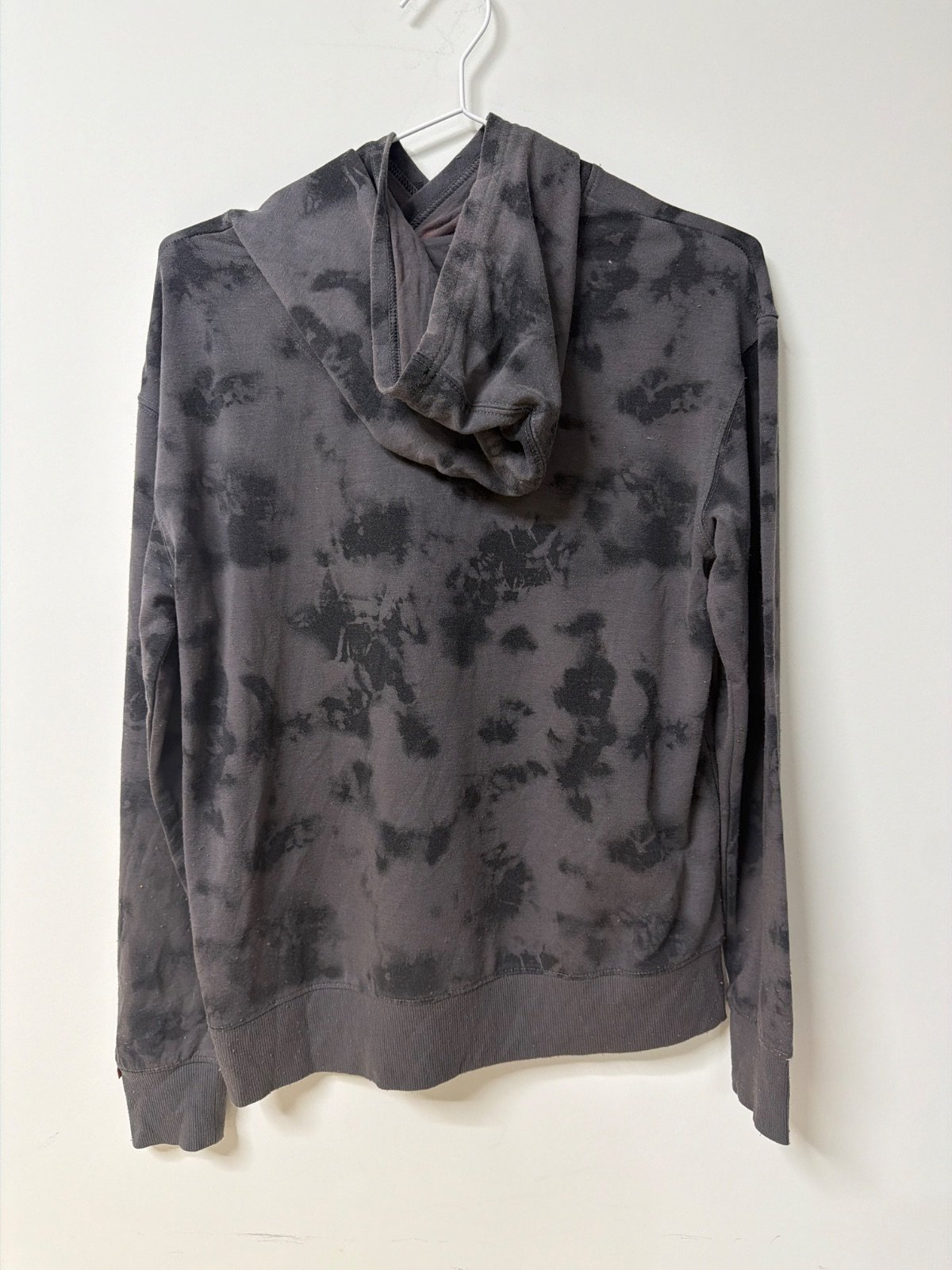 Levi's sudadera capucha tie-dye gris negro Talla 14A (S) Vintage — foto 2