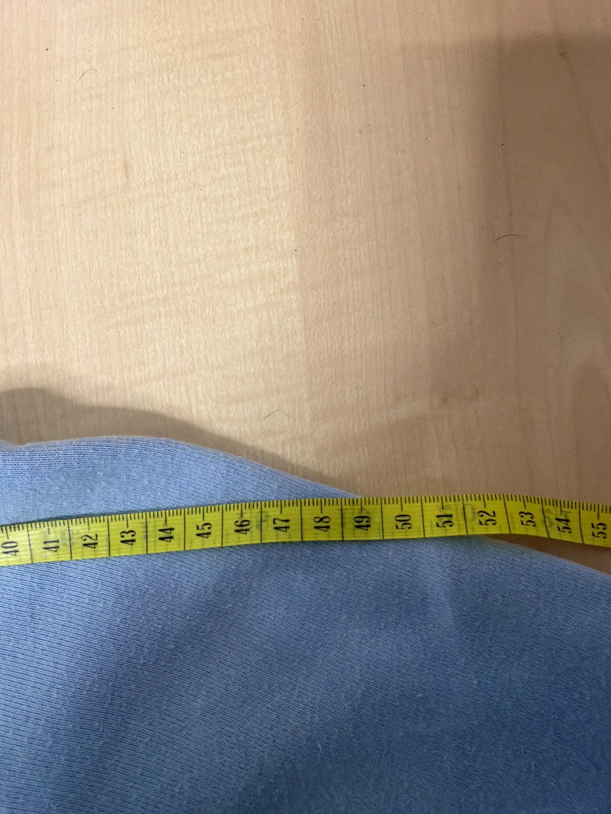 Champion Half Zip Sweatshirt Light Baby Blue Vintage Y2K Size M — foto 5