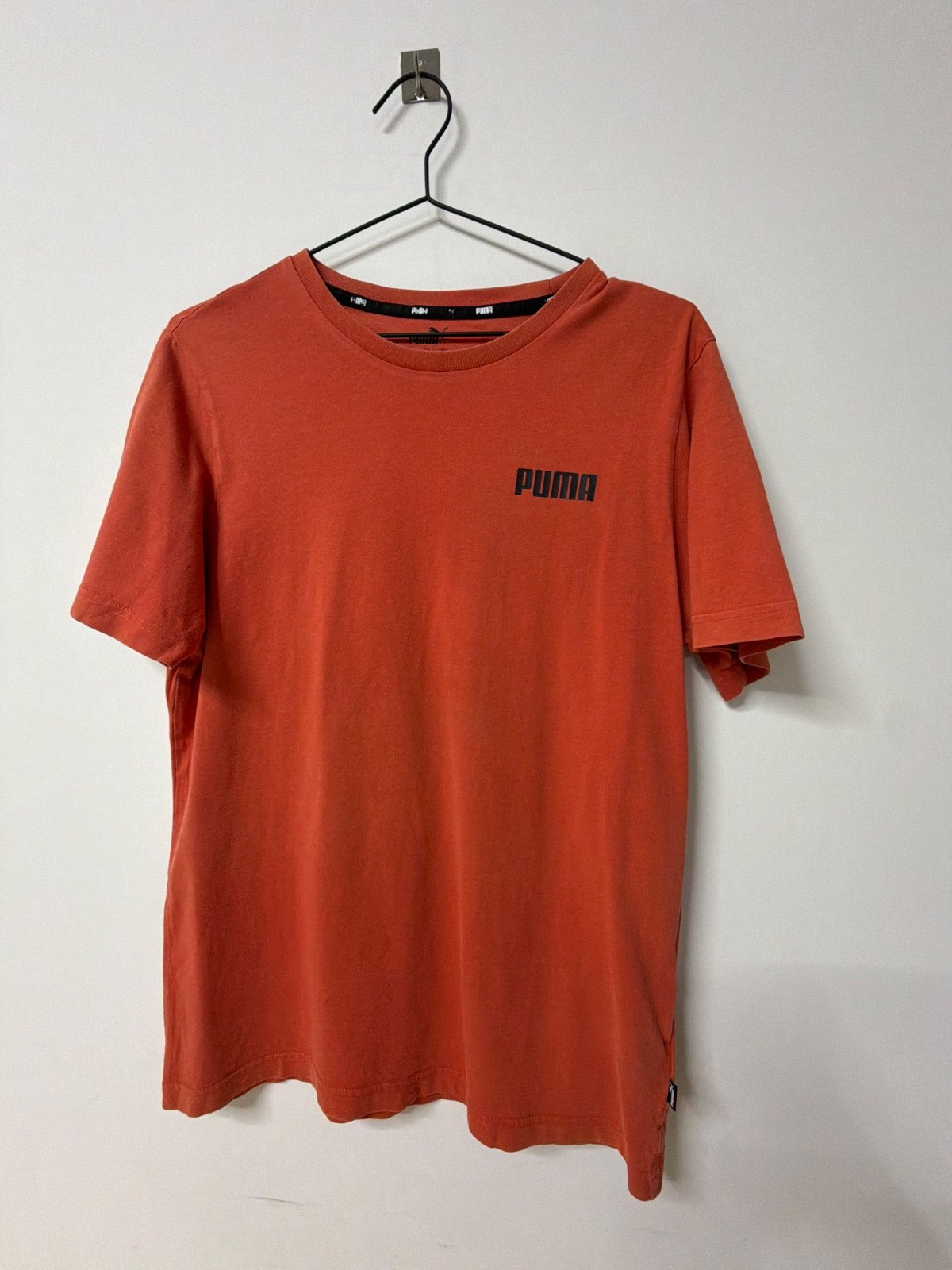 Puma camiseta naranja Talla M básica deporte streetwear