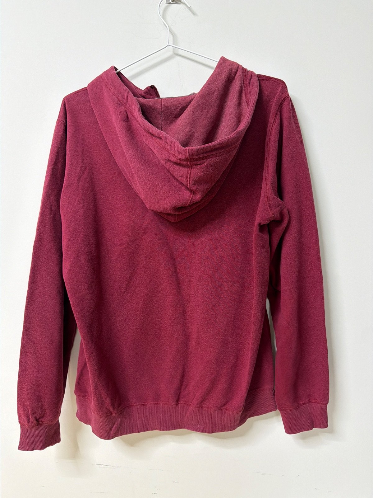 Sudadera Champion Básica Granate con Cremallera (Ver medidas) — foto 2