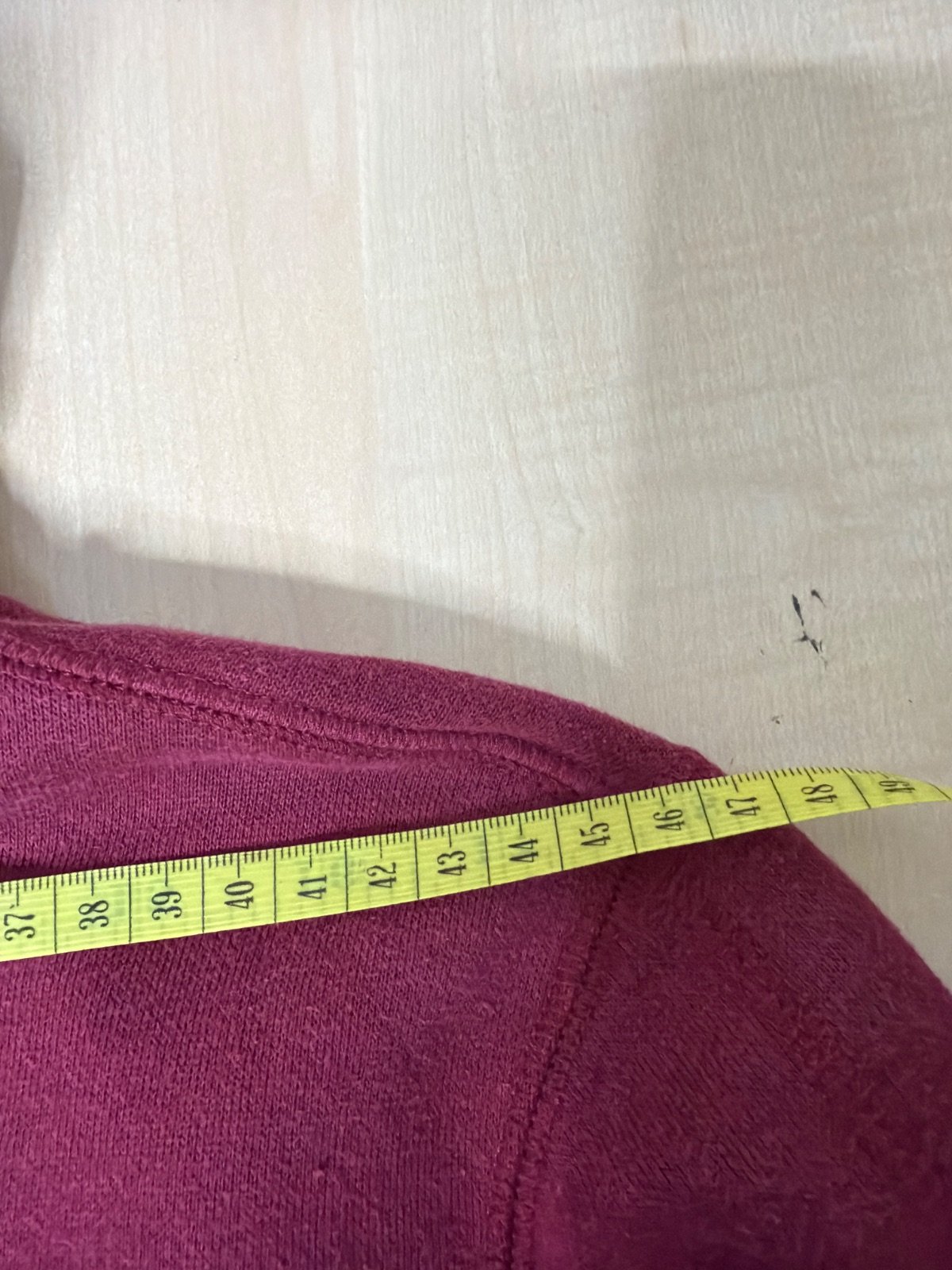 Sudadera Champion Básica Granate con Cremallera (Ver medidas) — foto 4