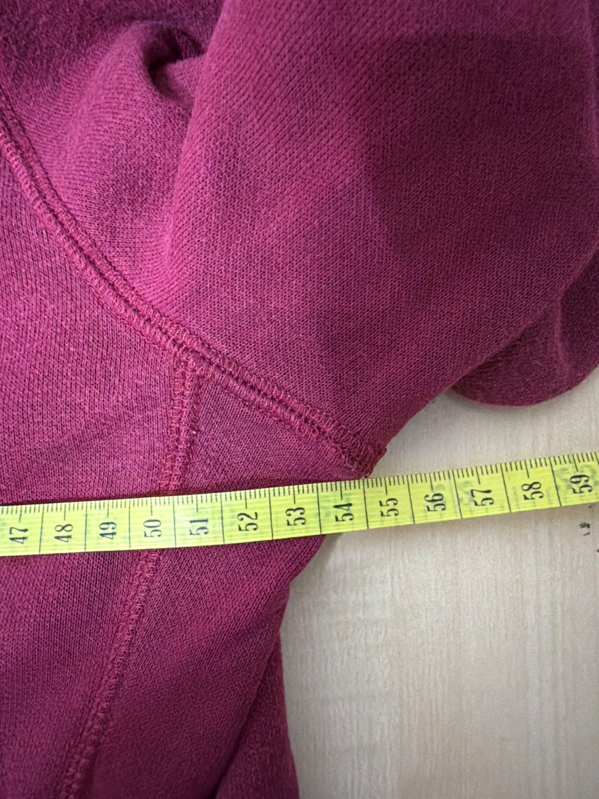Sudadera Champion Básica Granate con Cremallera (Ver medidas) — foto 3