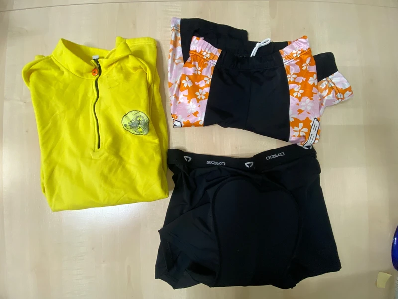 Castell Miles Lote Ciclismo Maillot Culotes M Floral Vintage