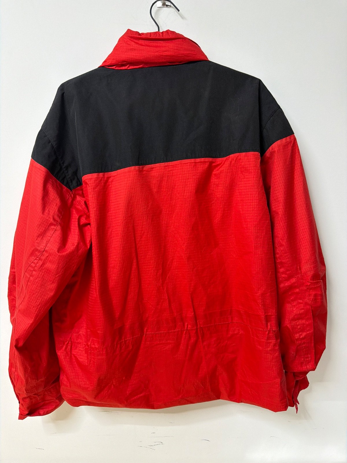 Aesse Vintage Ski Jacket Red Black Technical Windbreaker 90s Gorpcore — foto 4