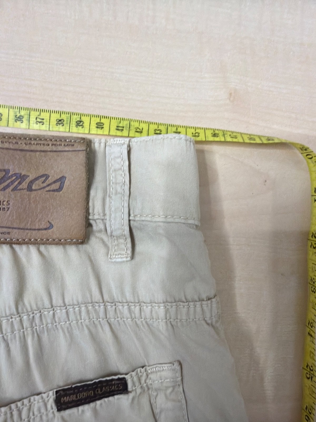 Marlboro Classics (MCS) 'Denver' Beige Casual Pants W38/L30 — foto 8