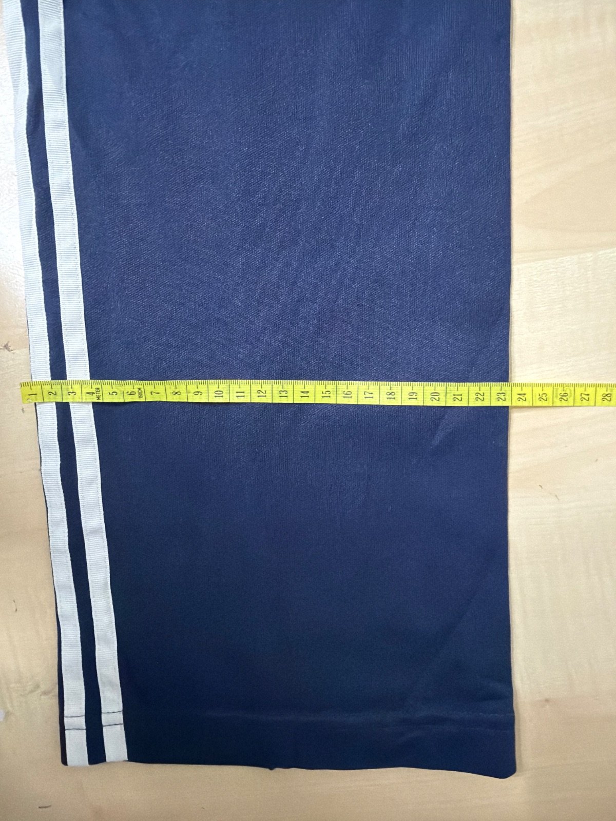 Adidas Originals Track Pants Navy Blue Straight Leg Y2K Retro — foto 4