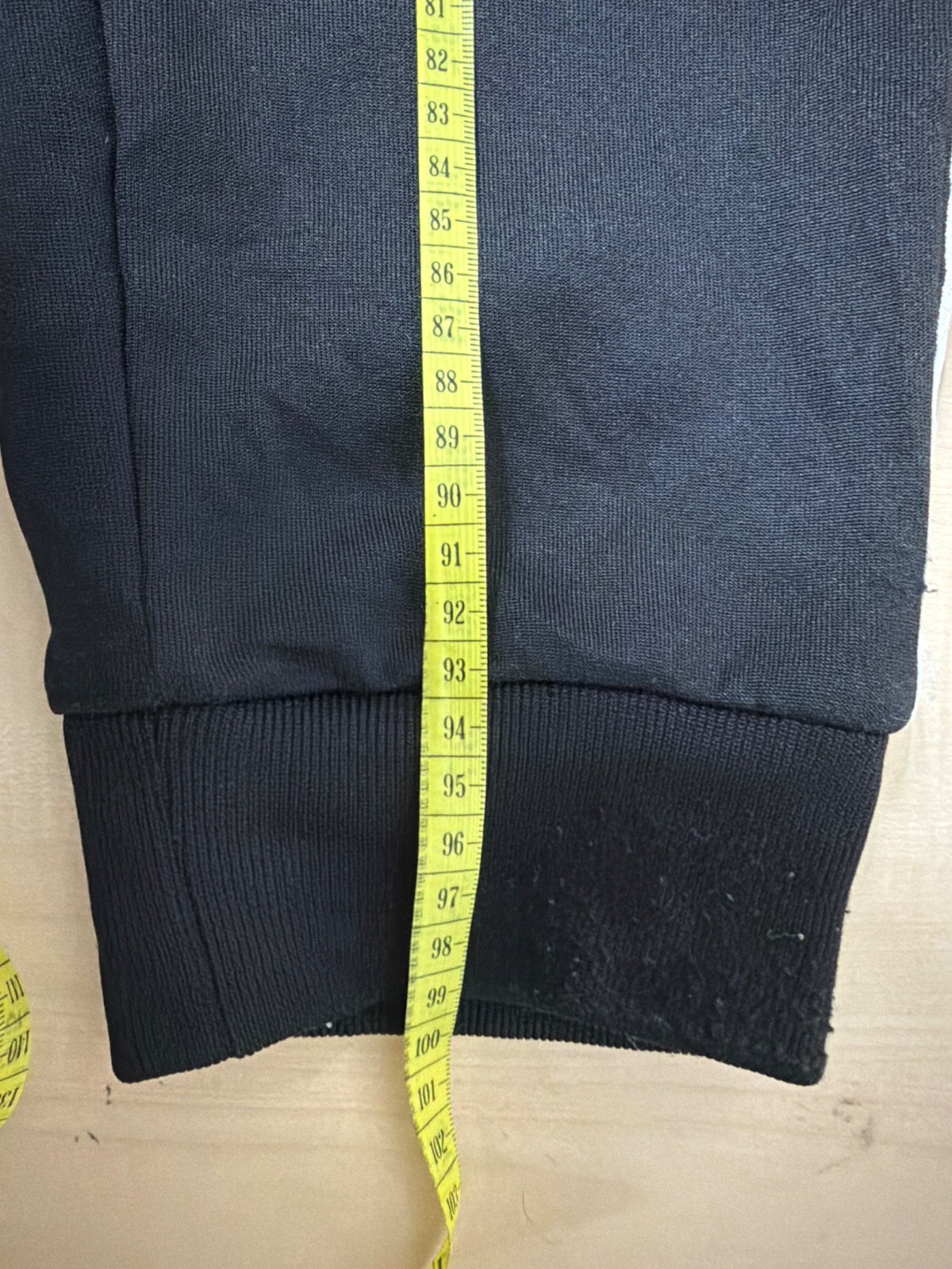 Adidas Originals SST Track Pants Black Joggers White Stripes Size M — foto 3