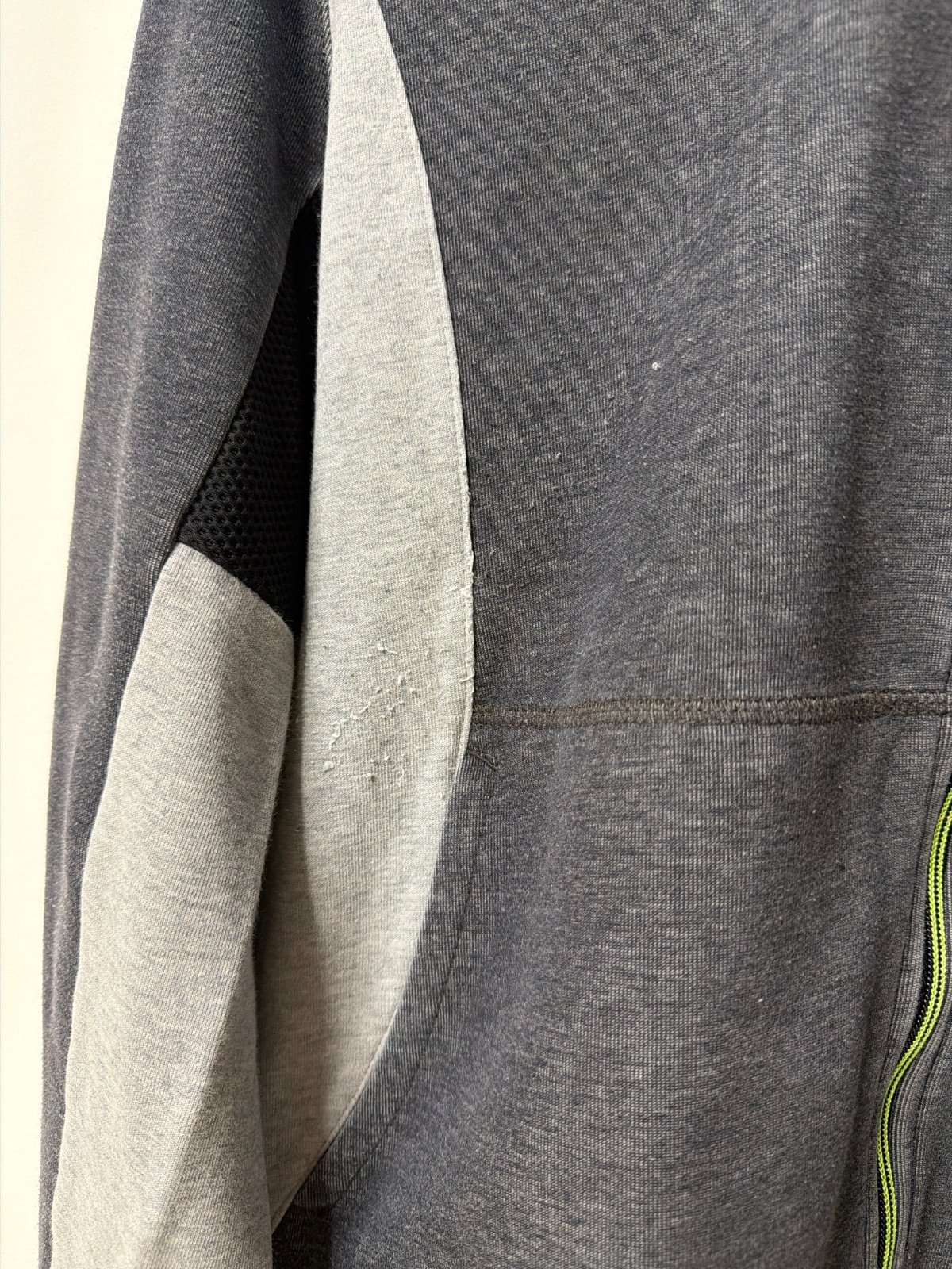 Champion sudadera cremallera capucha gris Vintage Deporte — foto 2