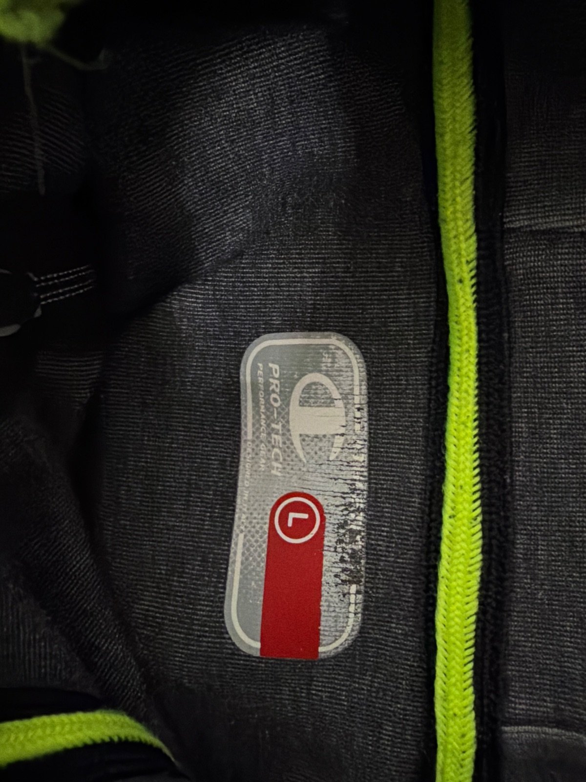 Champion sudadera cremallera capucha gris Vintage Deporte — foto 4