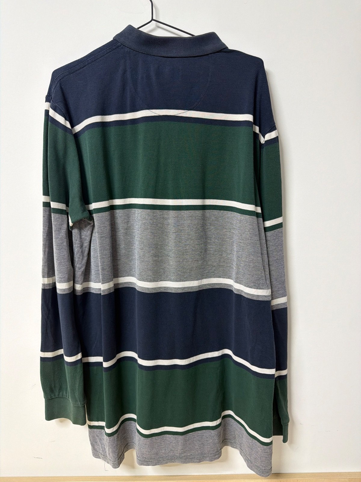 Robe di Kappa Polo M/L Rayas Talla XXL Vintage Verde Azul — foto 2