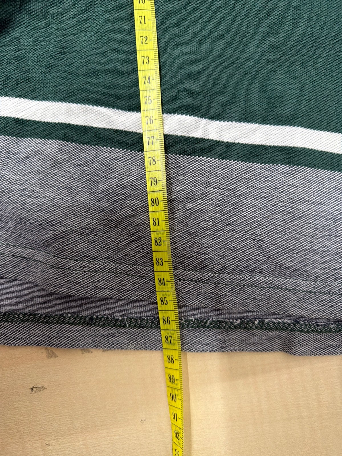 Robe di Kappa Polo M/L Rayas Talla XXL Vintage Verde Azul — foto 9