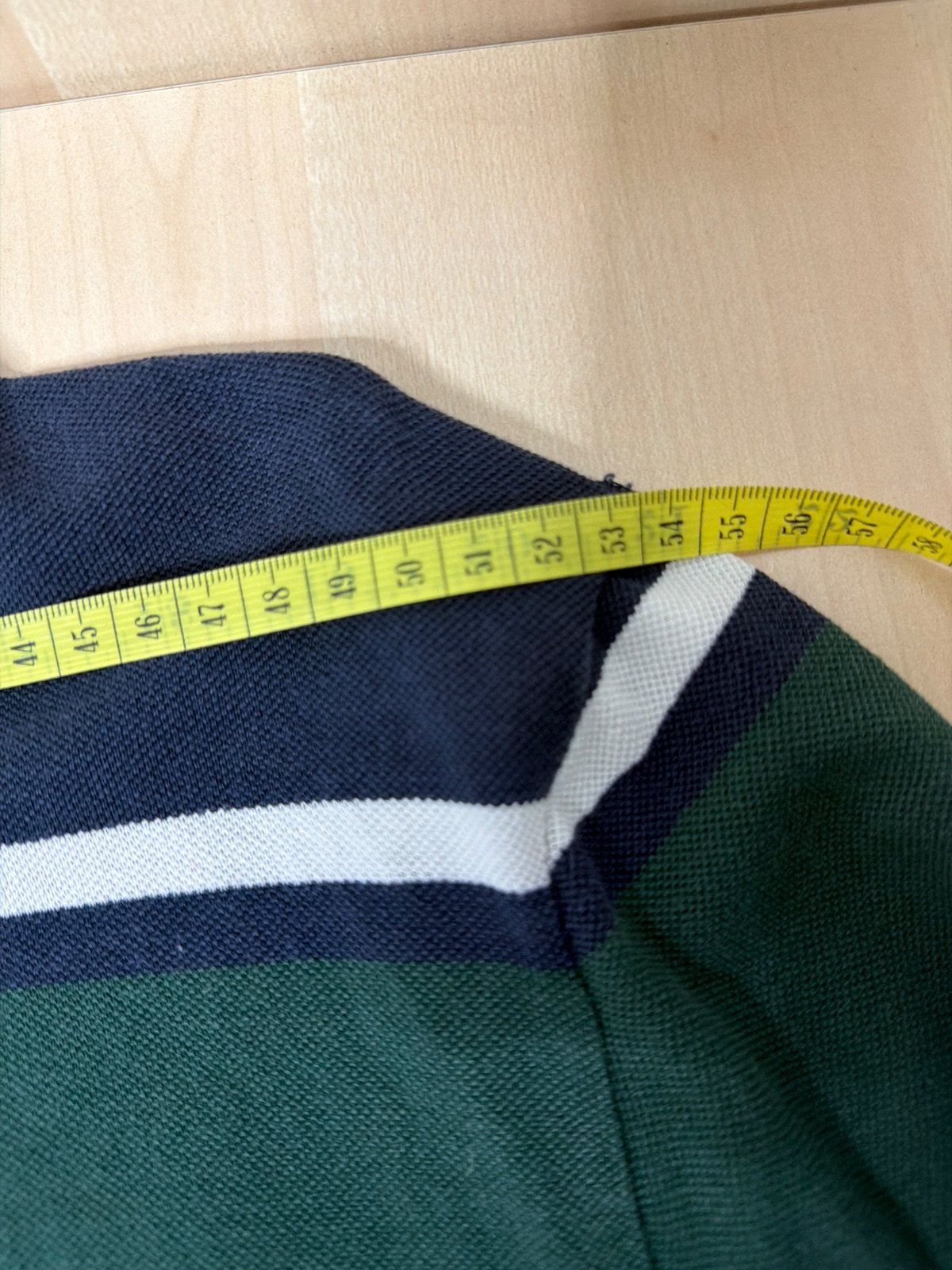 Robe di Kappa Polo M/L Rayas Talla XXL Vintage Verde Azul — foto 8