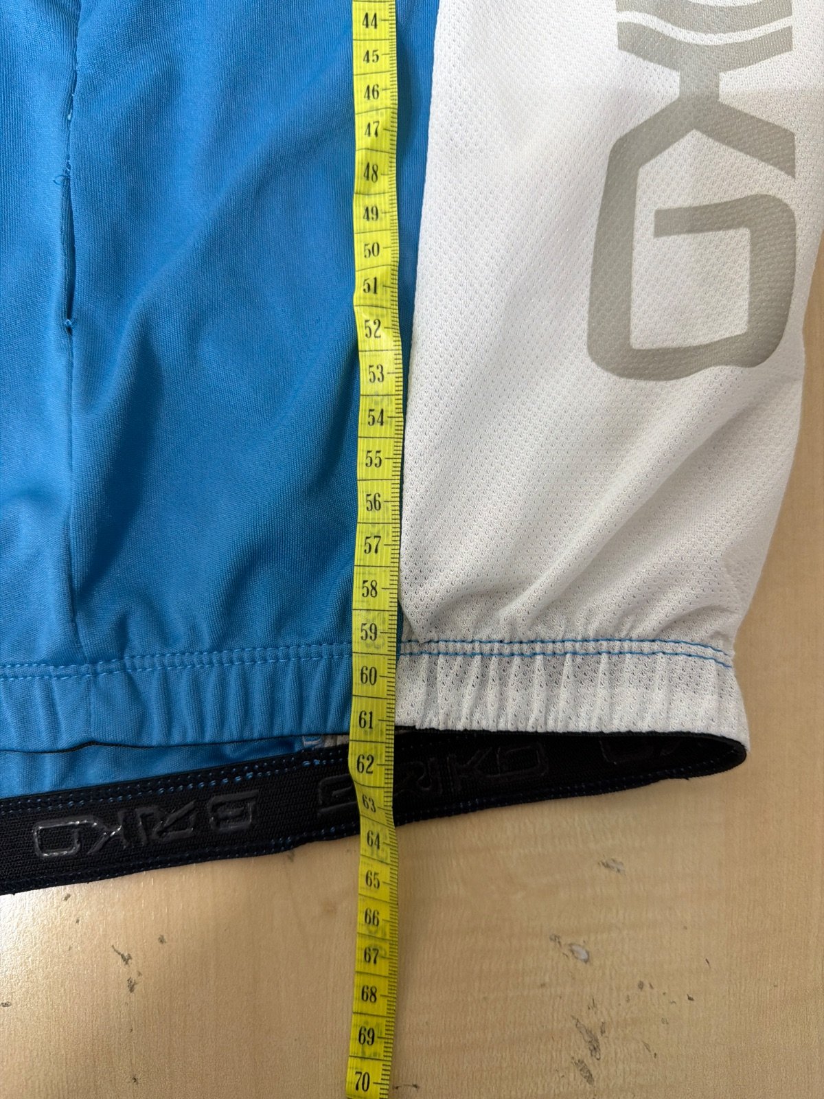 BRIKO Cycling Sleeveless Jersey Vest Blue White Gilet Bikecore Y2K — foto 5