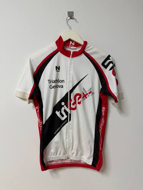 Natali Vintage Cycling Jersey Triathlon Genova Retro Bike Shirt Maillot