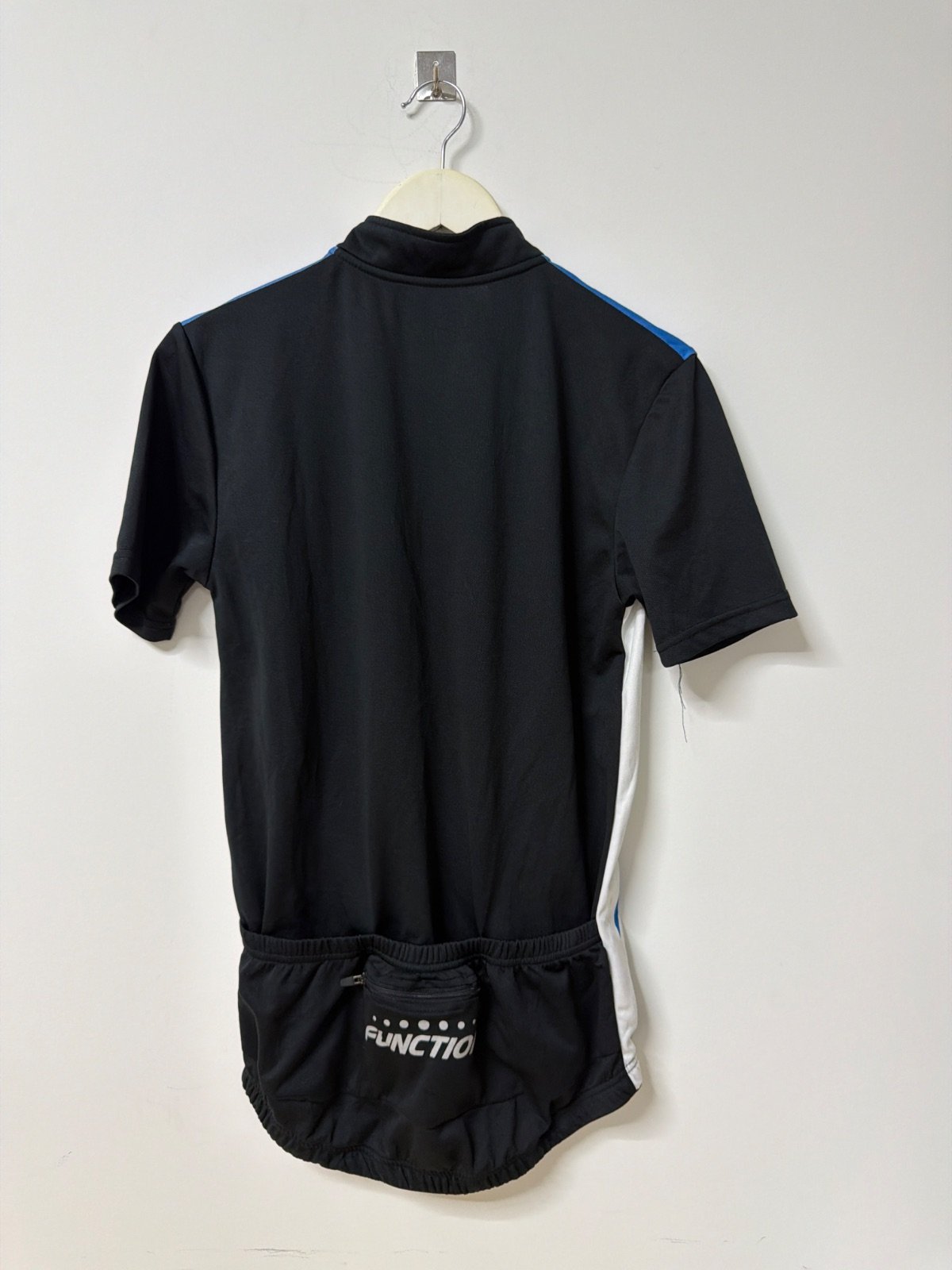 CRIVIT Cycling Jersey Short Sleeve Bike Shirt Black Blue Yellow Size S — foto 2