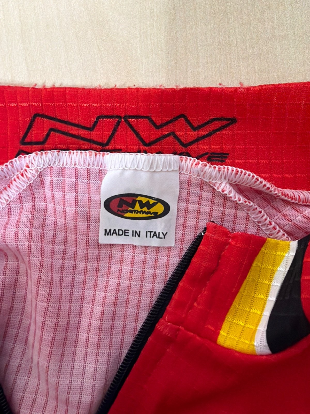 NORTHWAVE Cycling Jersey Short Sleeve Vintage Bike Shirt Retro Made in Italy Size M — foto 3