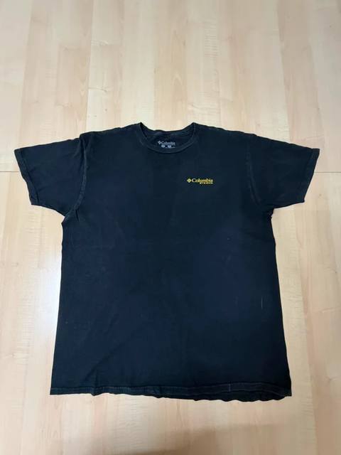 Columbia PHG Camiseta Hombre XL Negra Vintage Streetwear