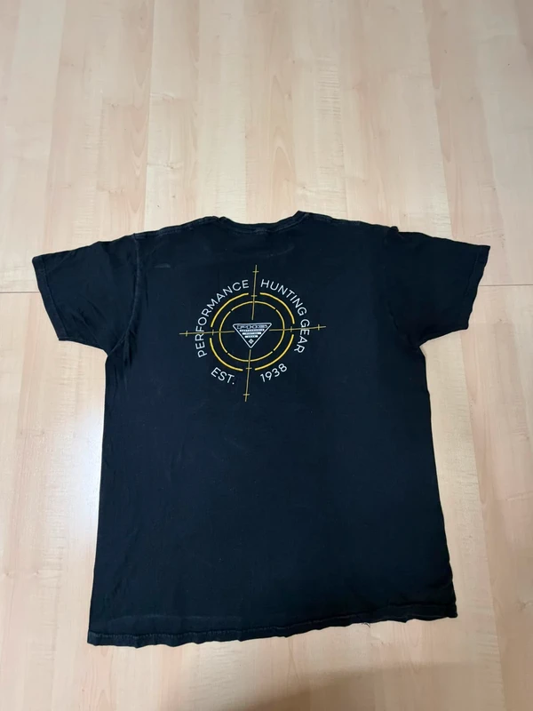 Columbia PHG Camiseta Hombre XL Negra Vintage Streetwear — foto 2