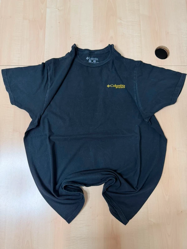 Columbia PHG Camiseta Hombre XL Negra Vintage Streetwear — foto 3