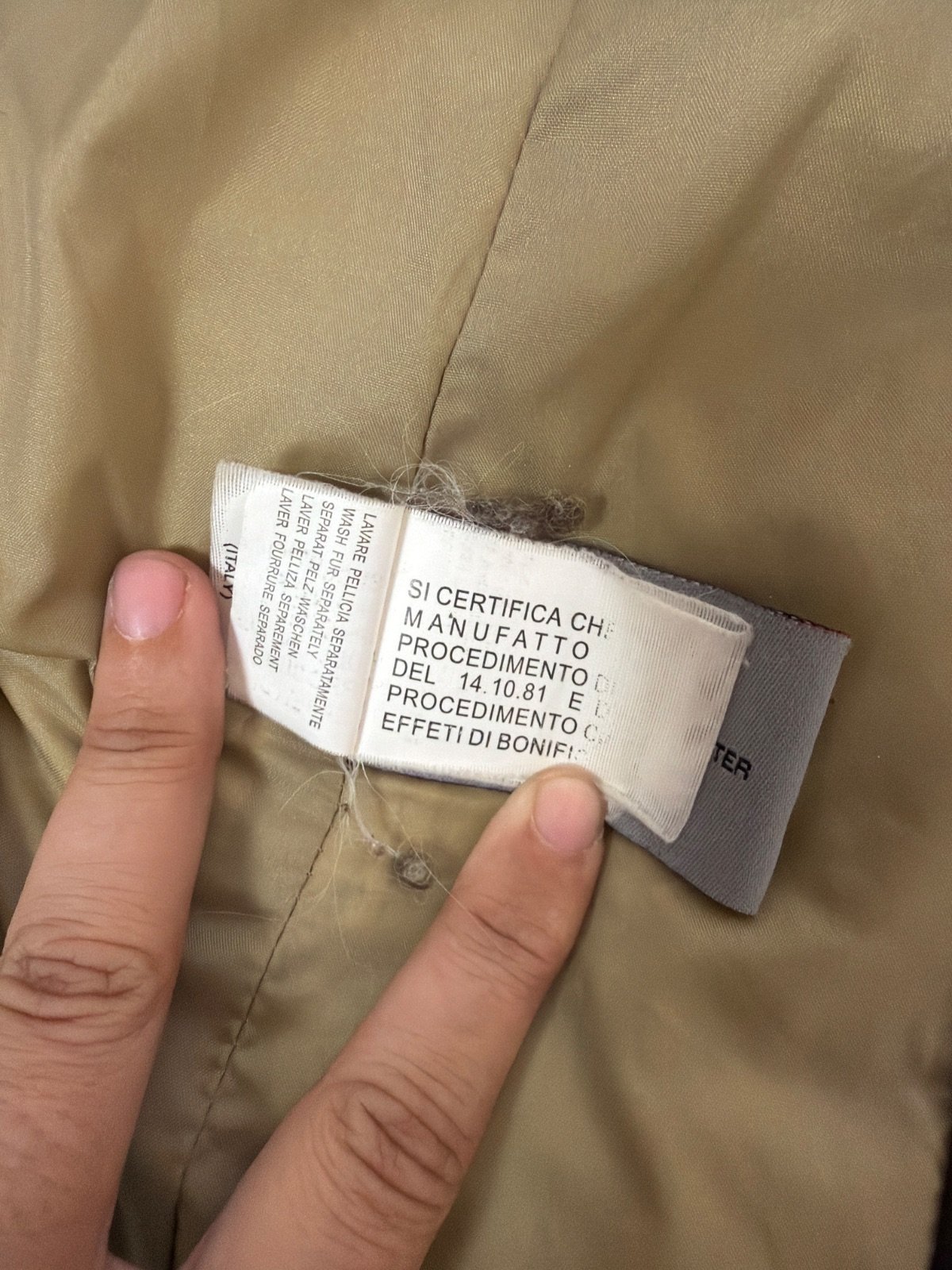 Slam Abrigo Plumas Mujer Talla XS Marrón Capucha Vintage — foto 8