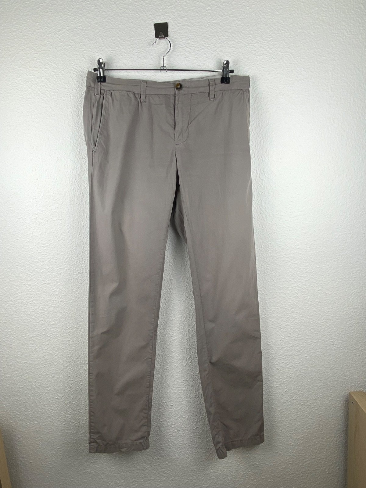 Marina Yachting Pantalón Chino Hombre Gris Vintage Casual