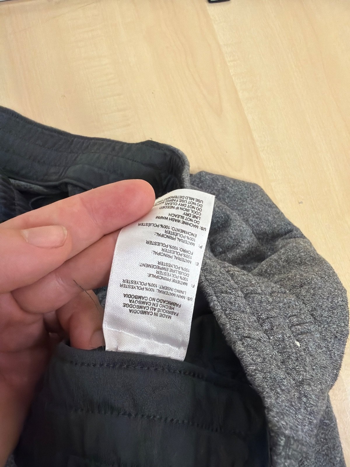Adidas Climawarm pantalón chándal gris jaspeado jogger deporte — foto 5