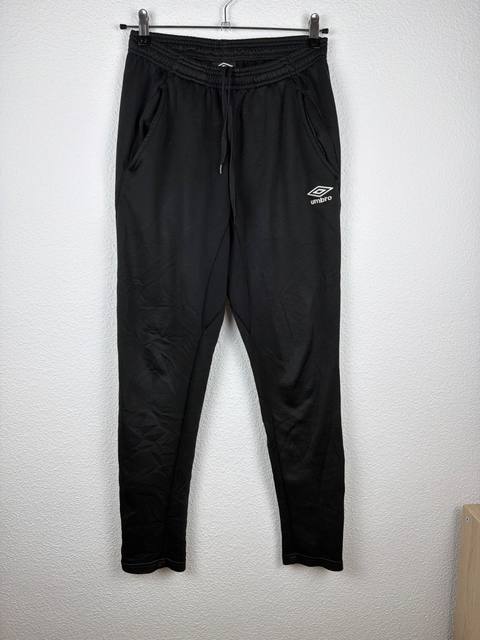Umbro Trackpants Negro Talla M Pantalón Chándal Deporte Vintage
