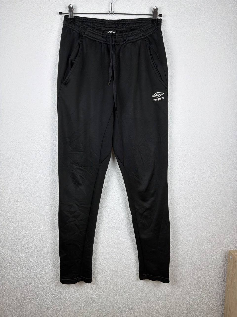 Umbro Trackpants Negro Talla M Pantalón Chándal Deporte Vintage