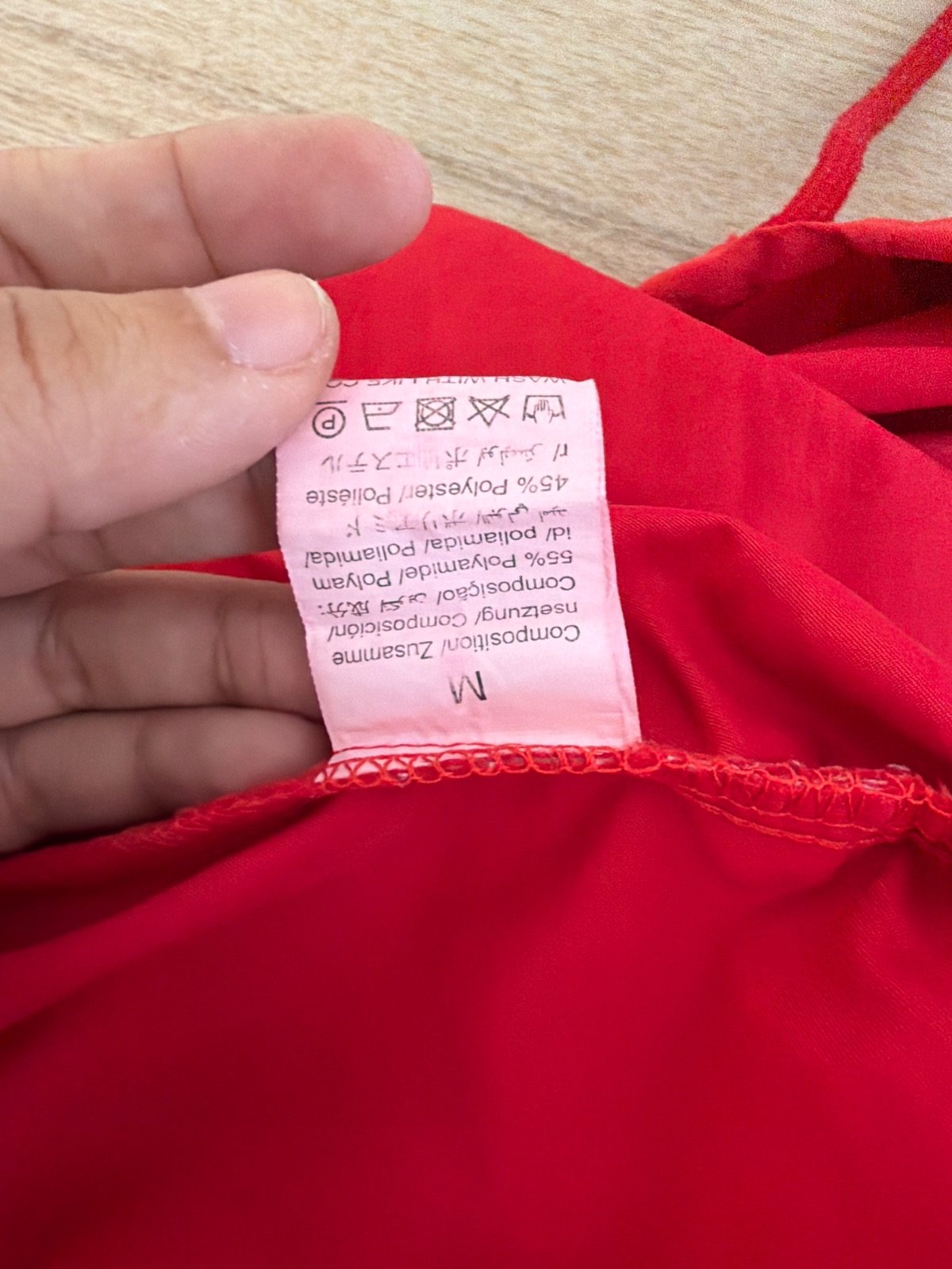 Pantalón cargo rojo paracaidista Talla M Streetwear Y2K — foto 3