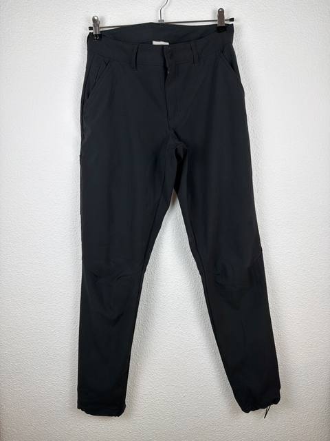 Columbia Pantalón Trekking Negro Omni-Shield Montaña Senderismo