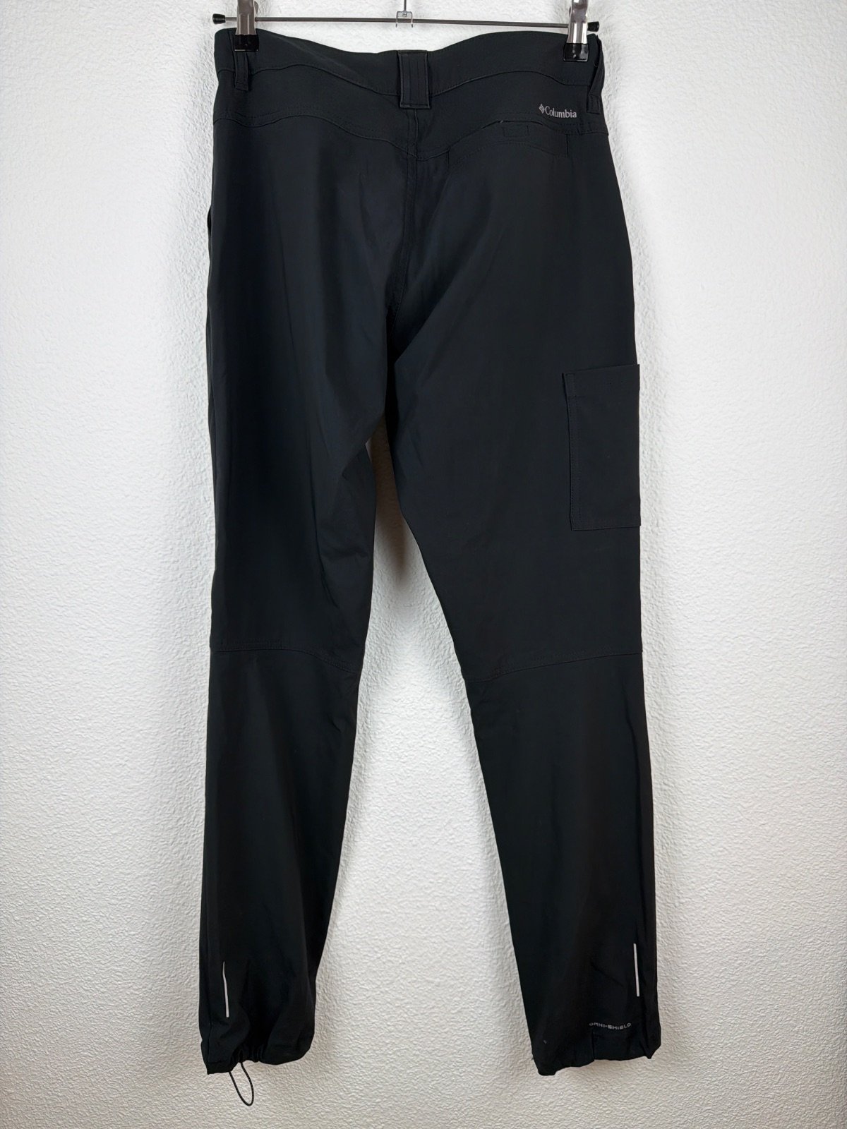Columbia Pantalón Trekking Negro Omni-Shield Montaña Senderismo — foto 2
