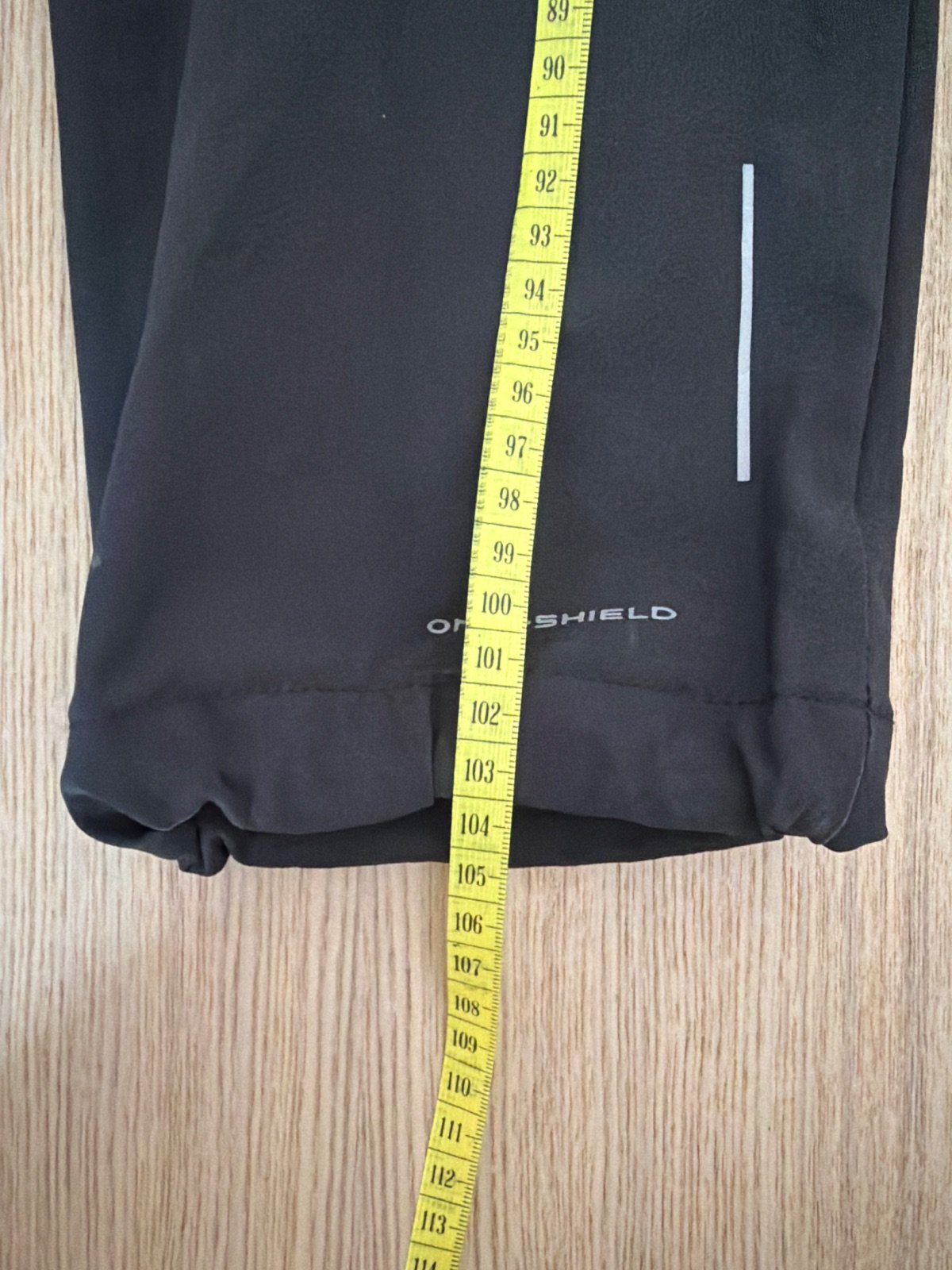 Columbia Pantalón Trekking Negro Omni-Shield Montaña Senderismo — foto 5