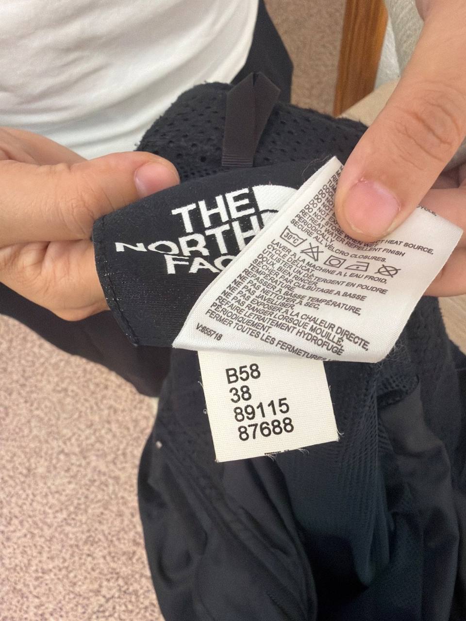 The North Face chaqueta Hydrenaline negra impermeable vintage, negro — foto 8