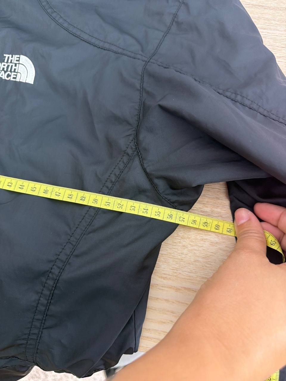 The North Face chaqueta Hydrenaline negra impermeable vintage, negro — foto 5