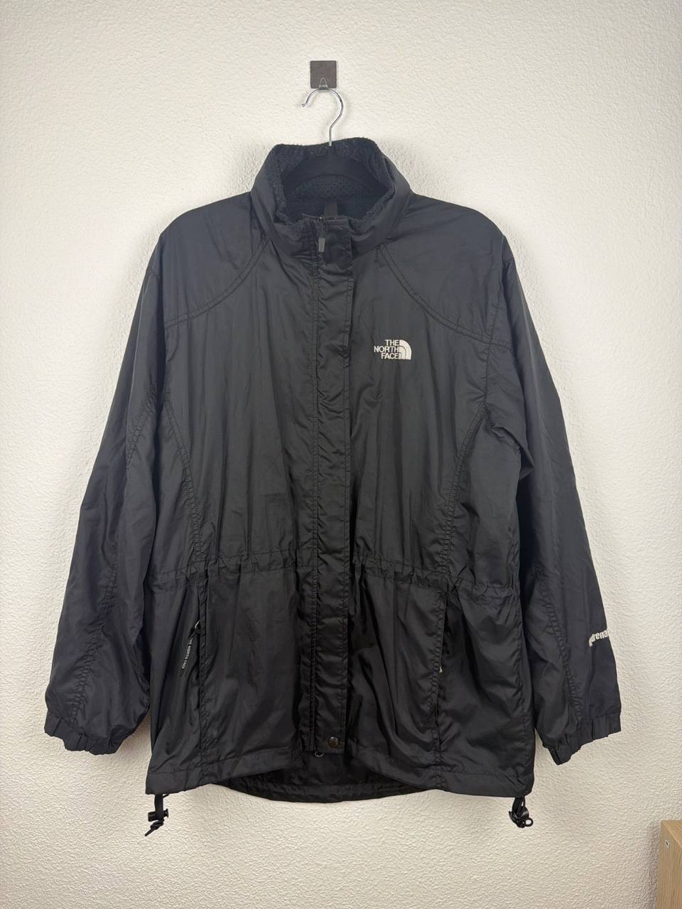 The North Face chaqueta Hydrenaline negra impermeable vintage, negro