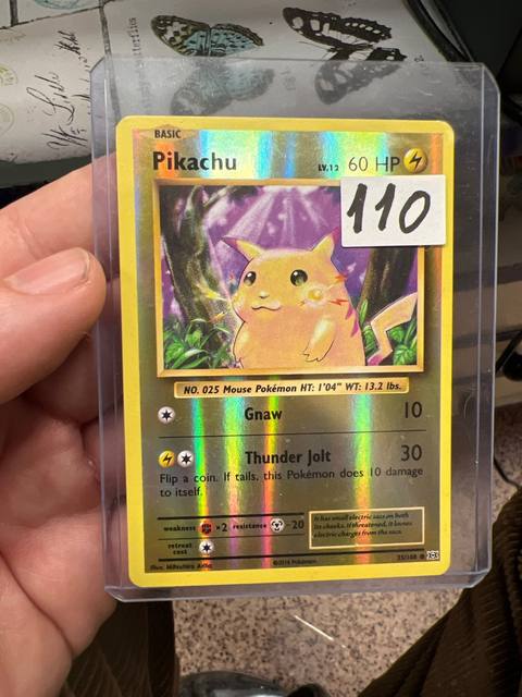 Pikachu Reverse Holo XY Evolutions 35/108 Inglés