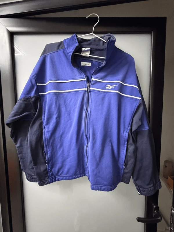 Reebok chaqueta chándal vintage Talla S azul Y2K
