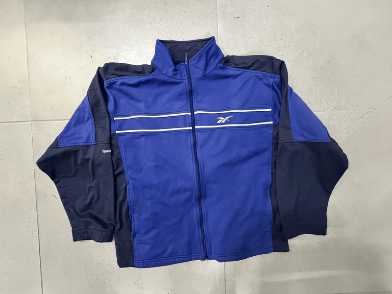 Reebok chaqueta chándal vintage Talla S azul Y2K — foto 3