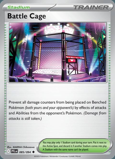 Battle Cage 085/094 Phantasmal Flames Inglés Normal