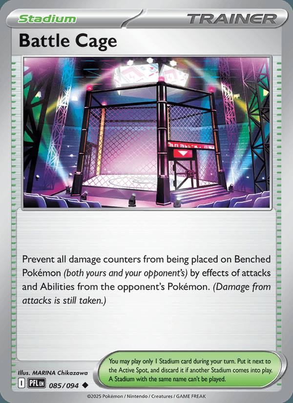 Battle Cage 085/094 Phantasmal Flames Inglés Normal