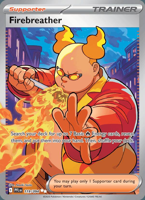 Firebreather 119/094 Phantasmal Flames Inglés Ultra Rare