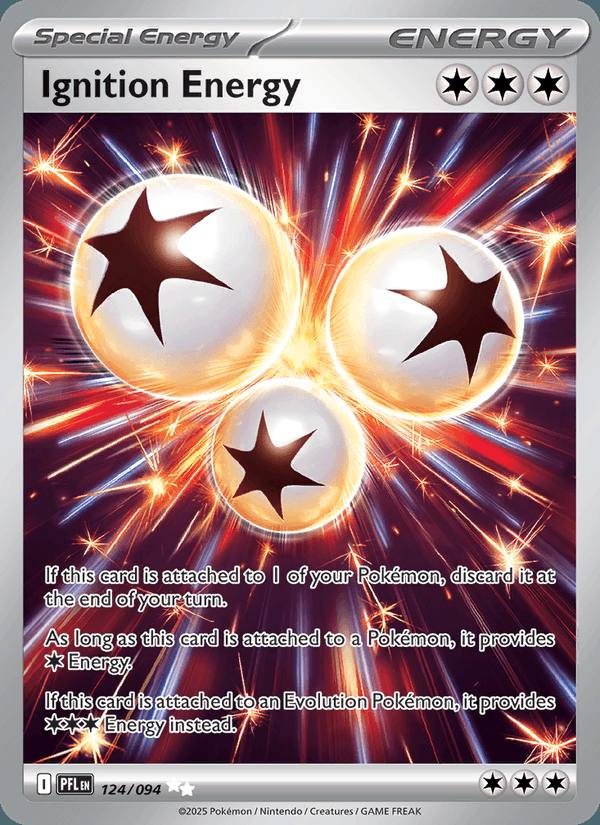 Ignition Energy 124/094 Phantasmal Flames Inglés Ultra Rare