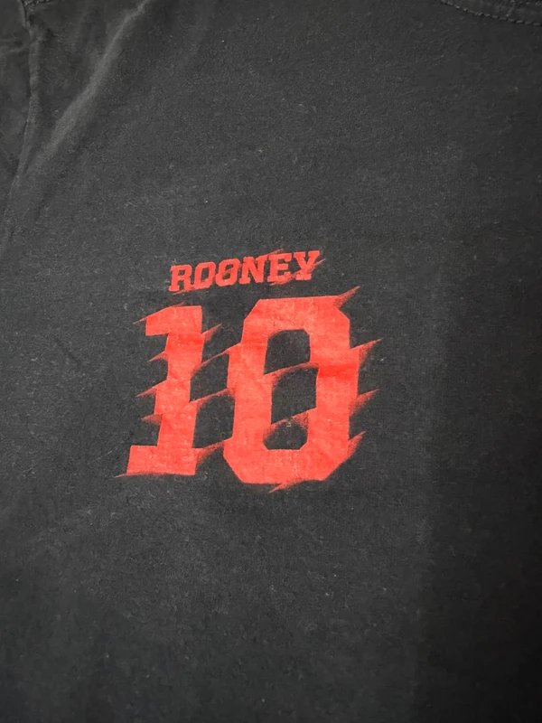 Camiseta Nike Manchester United Wayne Rooney 10 Vintage Talla XL — foto 4